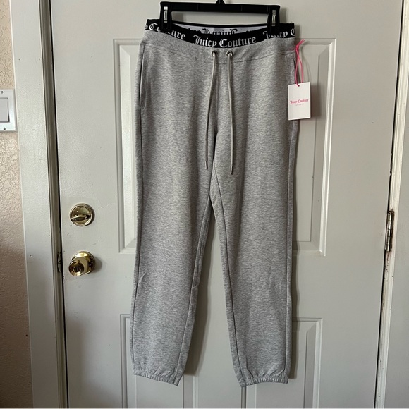Juicy Couture Pants - NWT Juicy Couture Sport Light Heather Grey Sweatpants
